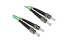 Cables Direct 5m OM3 Fibre Optic Cable, ST-ST (Multi-Mode)