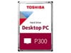 Toshiba P300 4TB SATA III 3.5"" Hard Drive - 5400RPM, 128MB Cache