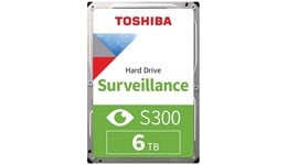 Toshiba S300 6TB SATA III 3.5"" Hard Drive - 5400RPM, 256MB Cache
