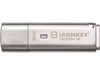 Kingston IronKey Locker+ 50 32GB USB 3.0 Flash Stick Pen Memory Drive - Silver 