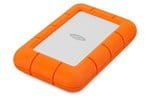 LaCie Rugged Mini 5TB Mobile External Hard Drive in Orange - USB3.0