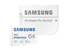 Samsung PRO Endurance 64GB microSDXC Memory Card with SD Adapter