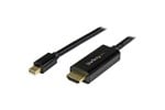 StarTech.com (10 feet/3m) Mini DisplayPort to HDMI Converter Cable - 4K (Black)