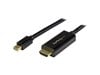 StarTech.com (15 feet/5m) Mini DisplayPort to HDMI Converter Cable - 4K (Black)