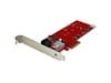 StarTech.com 2x M.2 NGFF SSD RAID Controller Card plus 2x SATA III Ports - PCIe