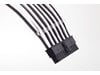 Phanteks 500mm Extension Sleeved Cable Combo Kit (Black & White)