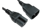 Cables Direct (1m) C14 to C15 Power Cable
