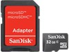 SanDisk microSDHC 32GB Card and SD Adaptor