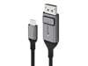 ALOGIC Ultra 2m Male USB Type-C to Male DisplayPort Cable
