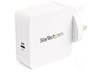StarTech.com USB C Wall Charger with 60W Power Delivery, 1m Cable