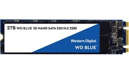 2TB Western Digital Blue M.2 2280 SATA III Solid State Drive