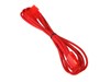 BitFenix Alchemy Molex Extension 45cm - sleeved red/red