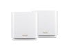 ASUS ZenWiFi AX XT8 V2 Wireless Router (2 Pack) - White