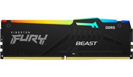 Kingston FURY Beast RGB 16GB (1x16GB) 5200MHz DDR5 Memory