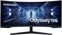Samsung Odyssey 34" 165Hz Curved Gaming Monitor