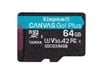 Kingston Canvas Go Plus 64GB microSDXC Card