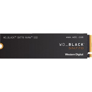 WD_BLACK SN770 250GB Solid State Drive, M.2 2280, PCIe Gen4 x4 NVMe, Internal