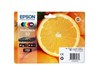 Epson Oranges 33 (24.4 ml) Claria Premium Multipack Ink Cartridges (Photo Black/Cyan/Magenta/Yellow/Black)