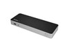 StarTech.com USB-C Dual-4K Monitor Docking Station for Laptops (Silver/Black)